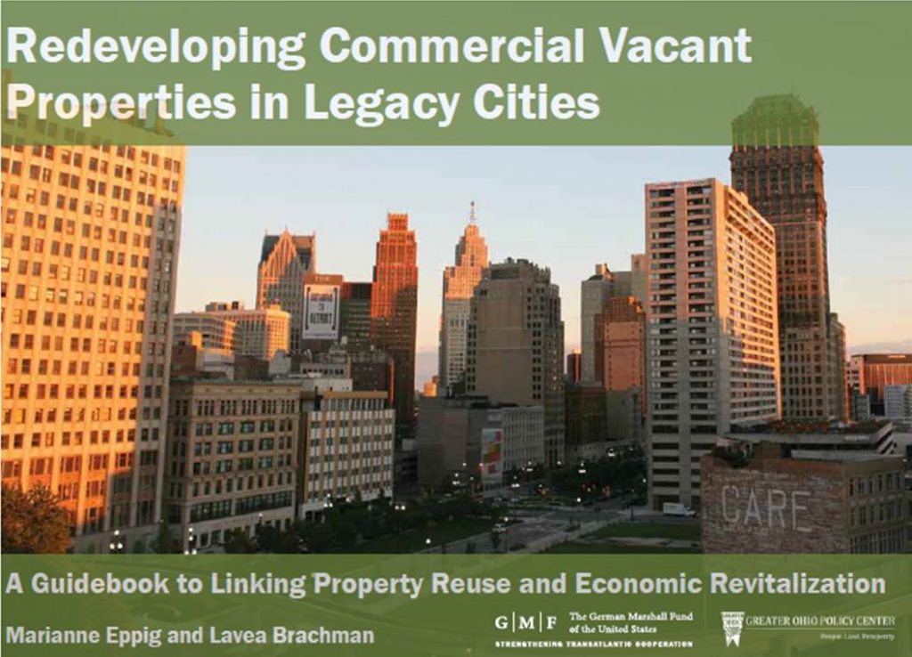 New release! Guide to redeveloping vacant commercial properties