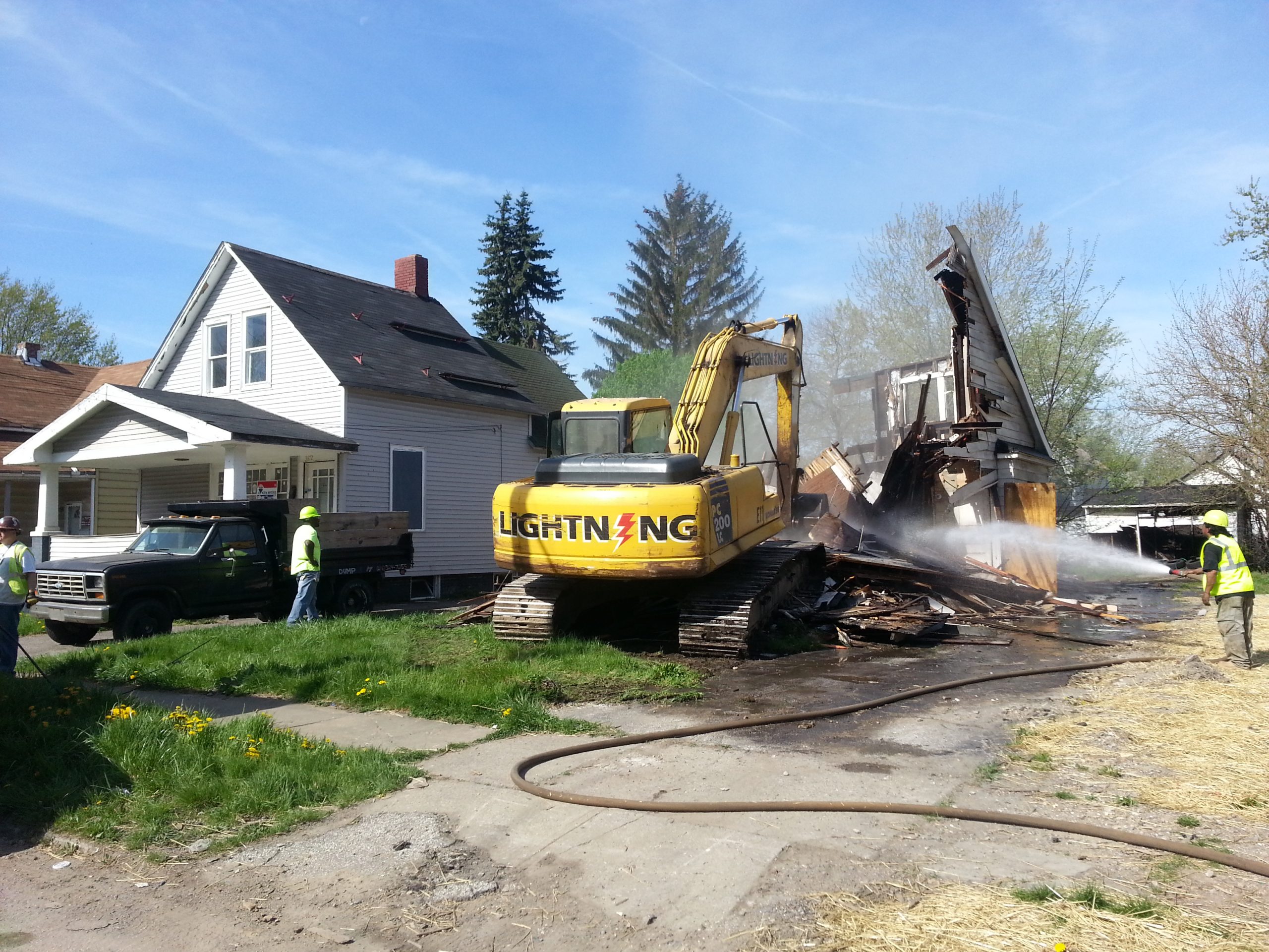 Demolition - Cuyahoga County, OH - Credit Cuyahoga County Land Bank - 2014