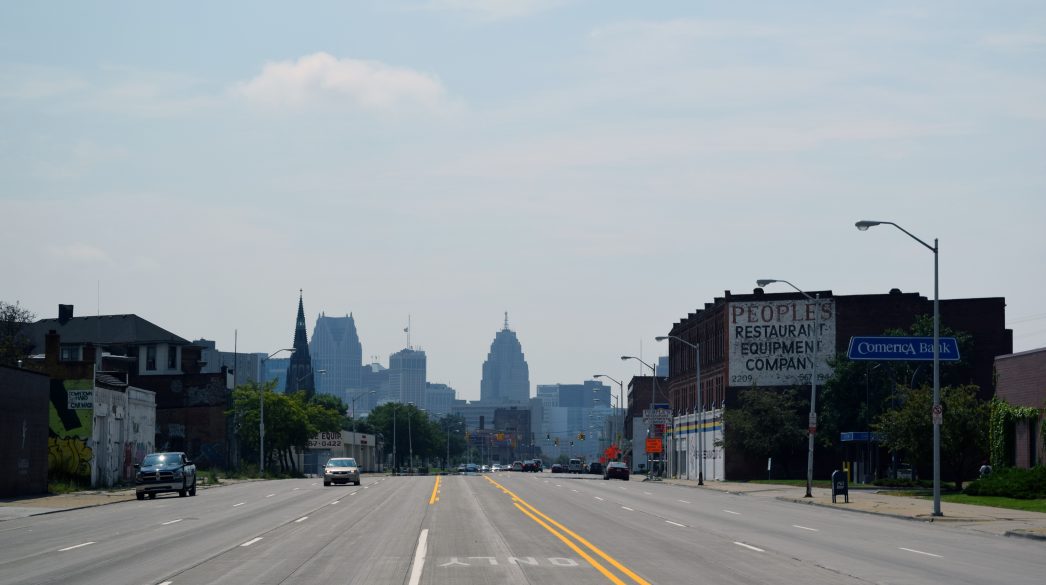 Streetview of Downtown - Detroit, MI-Credit Luke Telander-2014
