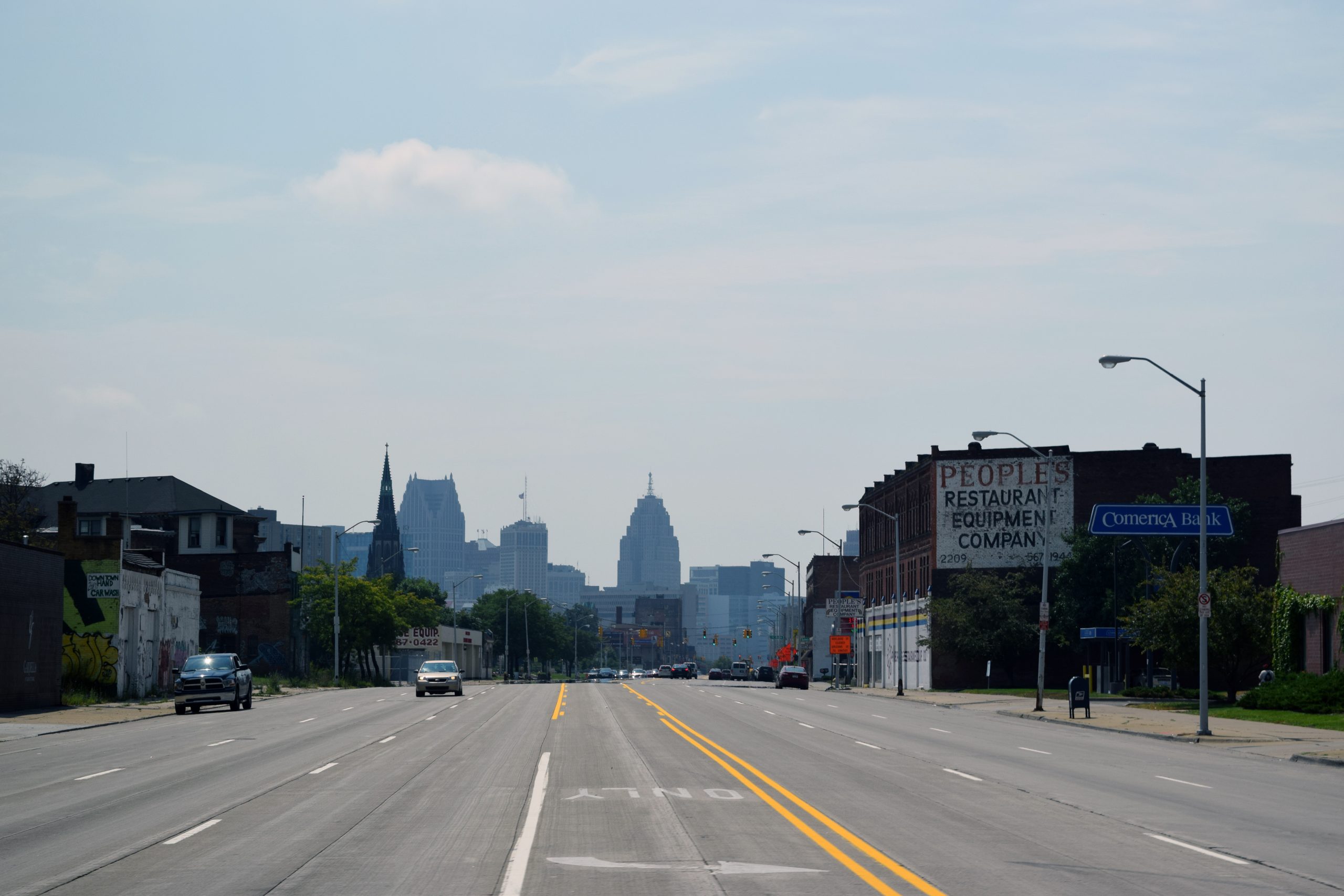 Streetview of Downtown - Detroit, MI-Credit Luke Telander-2014