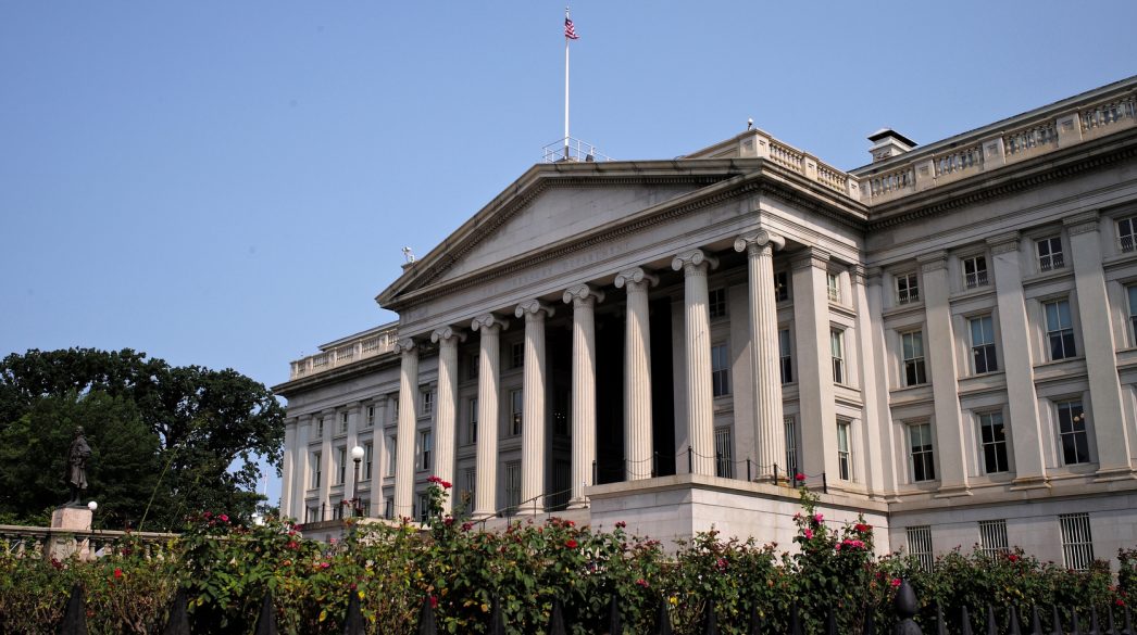 US Treasury Building (Credit: Roman Boed)
