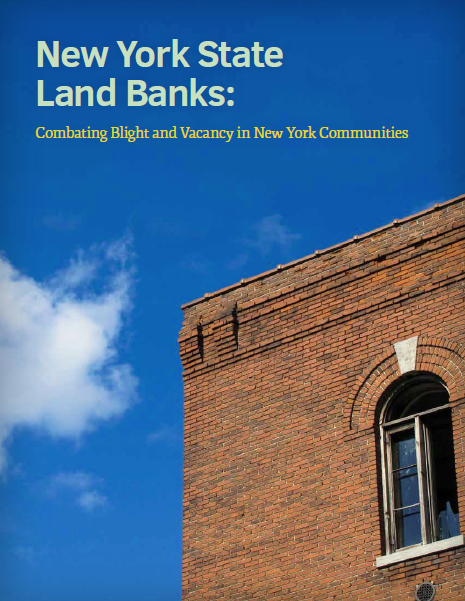New York Land Banks Report Statewide Progress (Press Release)