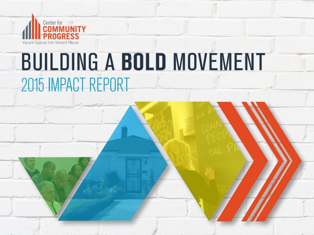 2015 Impact Report Cover