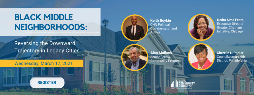 Keith Boykin and Alan Mallach to Lead Discussion on new Black Middle Neighborhood Data, Challenges, and Opportunities