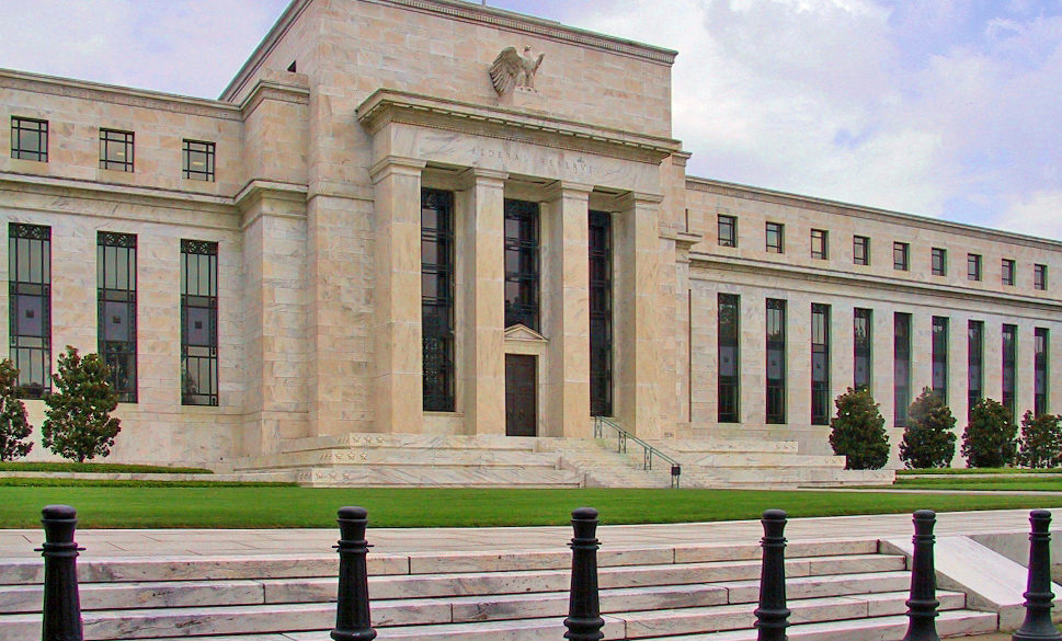 The Federal Reserve headquarters in Washington, DC.