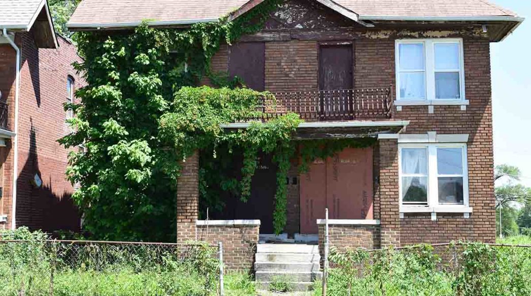 Vacant Property in St. Louis, Missouri, Well-Goodfellow Neighborhood, Clara Ave.