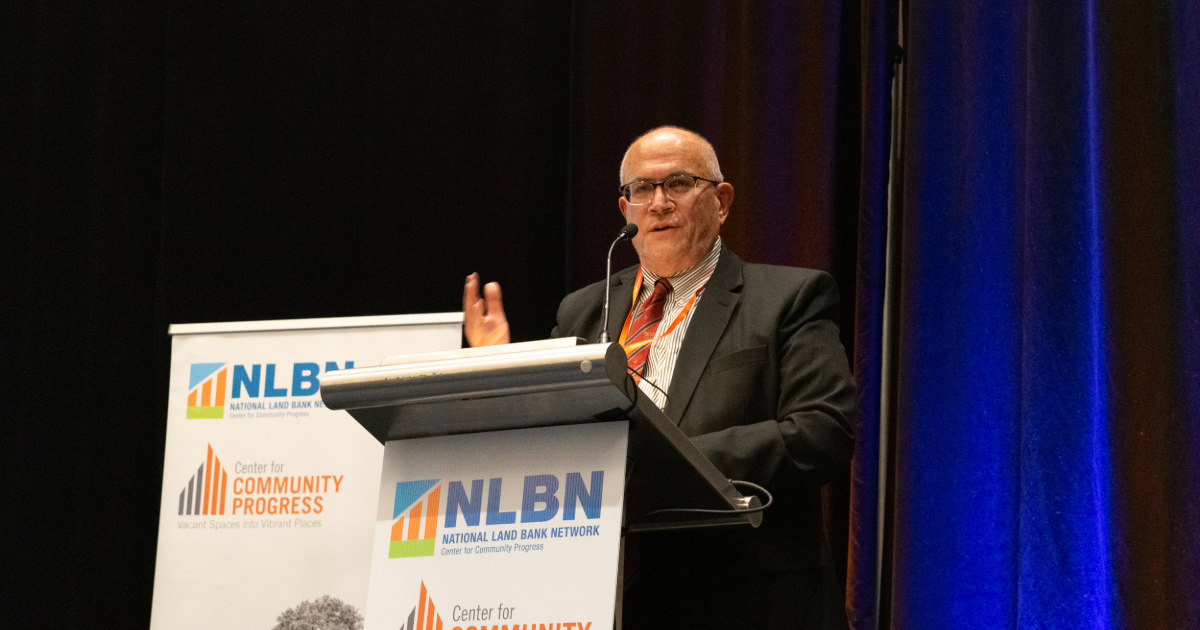 Gus Frangos speaks at the 2023 NLBN summit