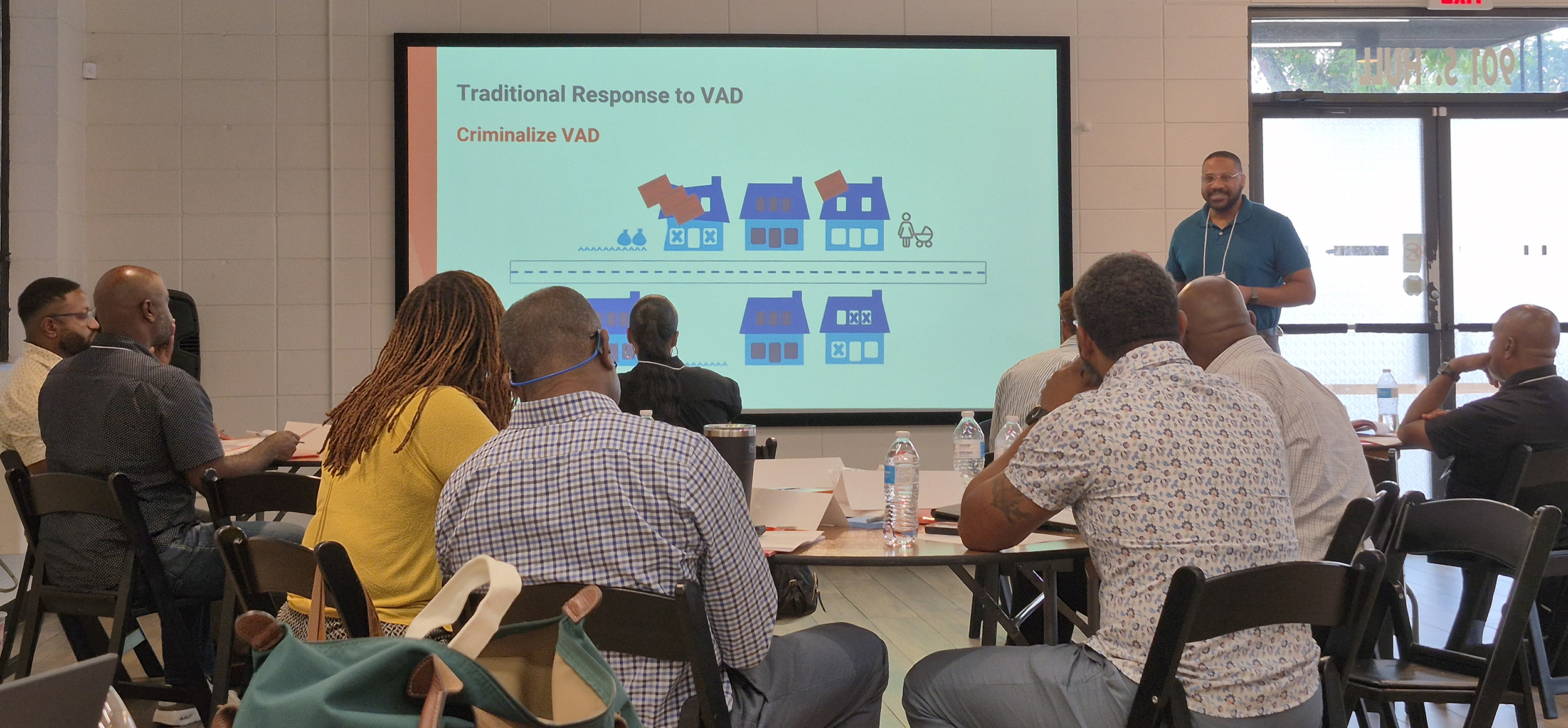 Participants gather at the Sparkling Commercial Corridors convening in Montgomery, Alabama. (Photo: Community Progress)