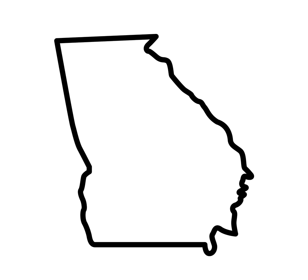 Outline of the state of New York, with a yellow dot on Rochester.